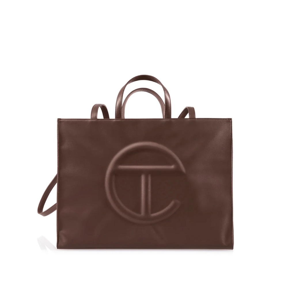 AUTHENTIC Telfar Shopping Bag - Large Chocolate